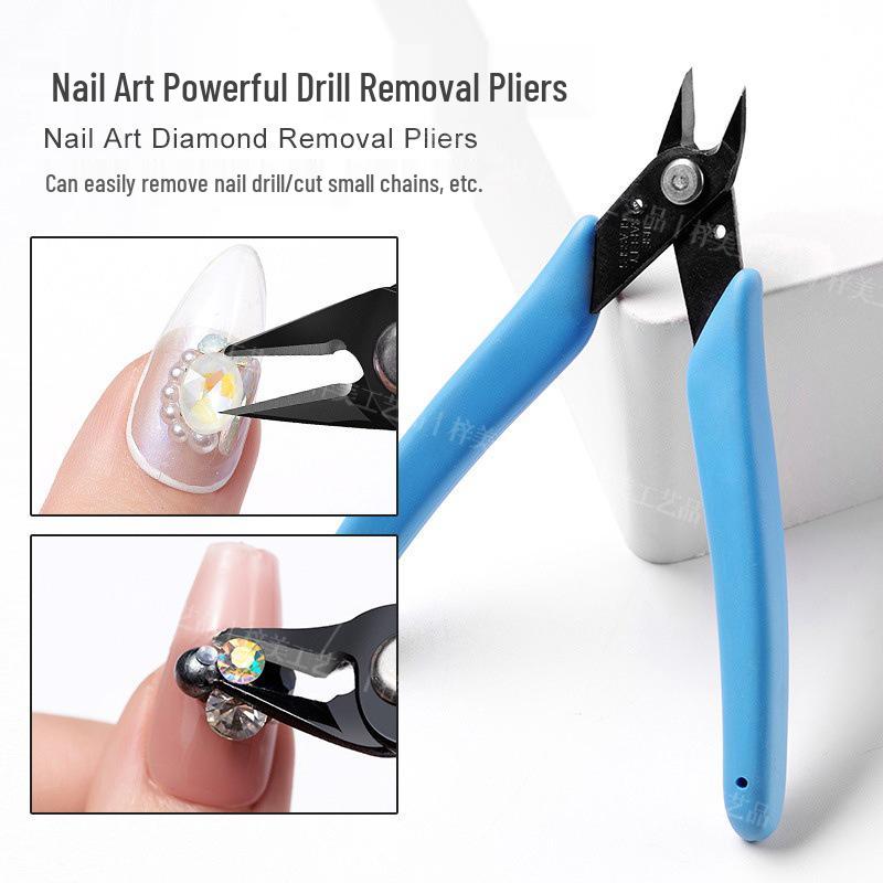 Nail Art Diamond & Chain Cutting Pliers, Heavy Duty Metal Disassembly Scissors, Rivet Ornaments Removal Tool
Nail Art Diamond & Chain Cutting Pliers, Heavy Duty Metal Disassembly Scissors, Rivet Ornaments Removal Tool