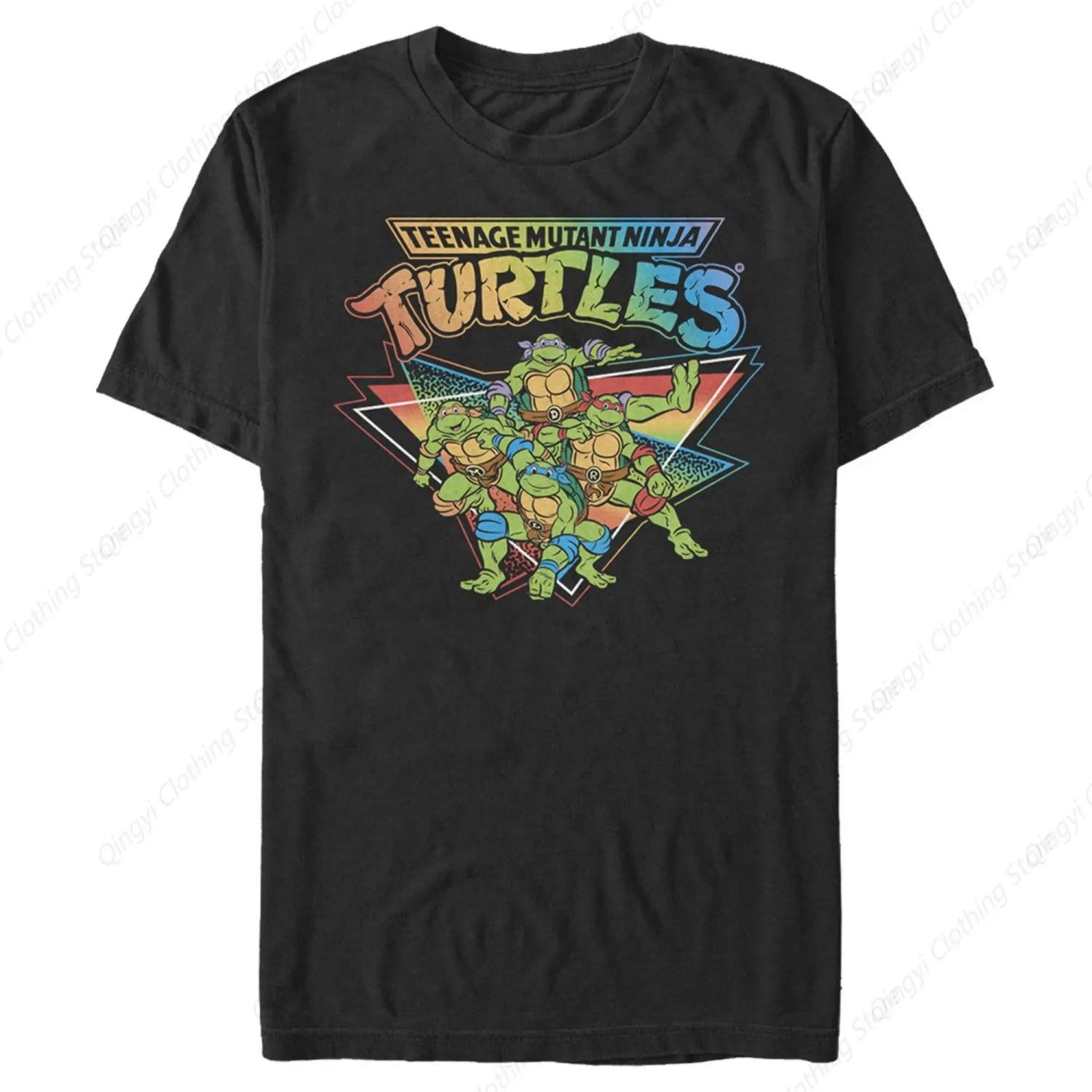 Big & Tall Teenage Mutant Ninja Rainbow Turtle Group Men s Tops Short Sleeve Tee Shirt, Black S
Big & Tall Teenage Mutant Ninja Rainbow Turtle Group Men s Tops Short Sleeve Tee Shirt, Black S