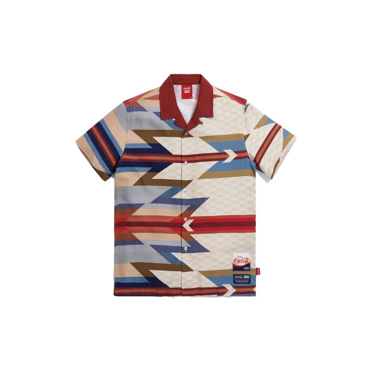 Kith x Coca-Cola x Pendleton Camp Collar Shirt Maroon/Multi Unisex Tops Red KH3852-110 S
Kith x Coca-Cola x Pendleton Camp Collar Shirt Maroon/Multi Unisex Tops Red KH3852-110 S