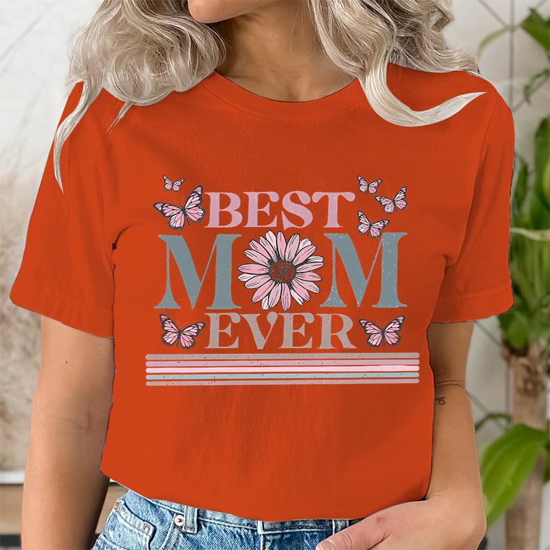Best Mom Ever Shirts for Women Clothing Harajuku Women T Shirt Fashion Streetwear Mama T-shirts Short Sleeve Trend Tee Clothing S
Best Mom Ever Shirts for Women Clothing Harajuku Women T Shirt Fashion Streetwear Mama T-shirts Short Sleeve Trend Tee Clothing S