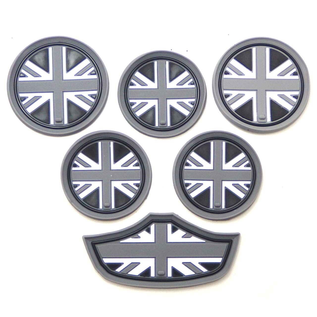 IP MINI Union Jack Drink Coasters for MINI Cooper (F56, 6 pieces, gray)
IP MINI Union Jack Drink Coasters for MINI Cooper (F56, 6 pieces, gray)