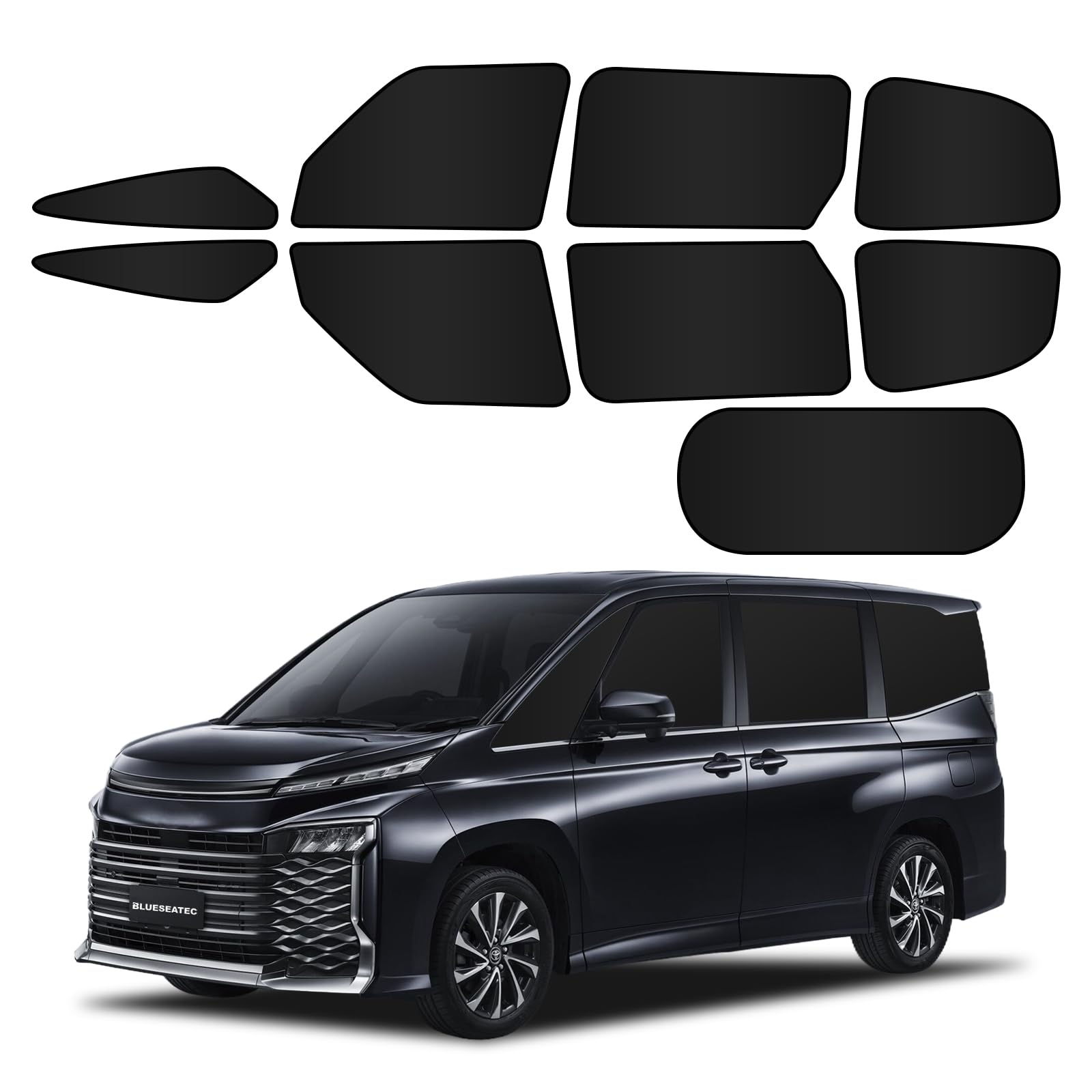 Блэкаут шторы BLUESEATEC для Toyota Voxy / Noah 90 серии, Магнитный дизайн для легкого Toyota VOXY / NOAH чёрный
Блэкаут шторы BLUESEATEC для Toyota Voxy / Noah 90 серии, Магнитный дизайн для легкого Toyota VOXY / NOAH чёрный