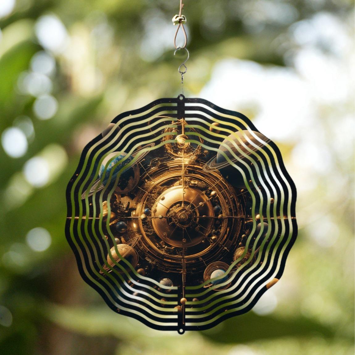 Nebula Motion Wind Spinner - 3D Rotating Space-Themed Metal Wind Chime (No Battery Needed) 01A
Nebula Motion Wind Spinner - 3D Rotating Space-Themed Metal Wind Chime (No Battery Needed) 01A