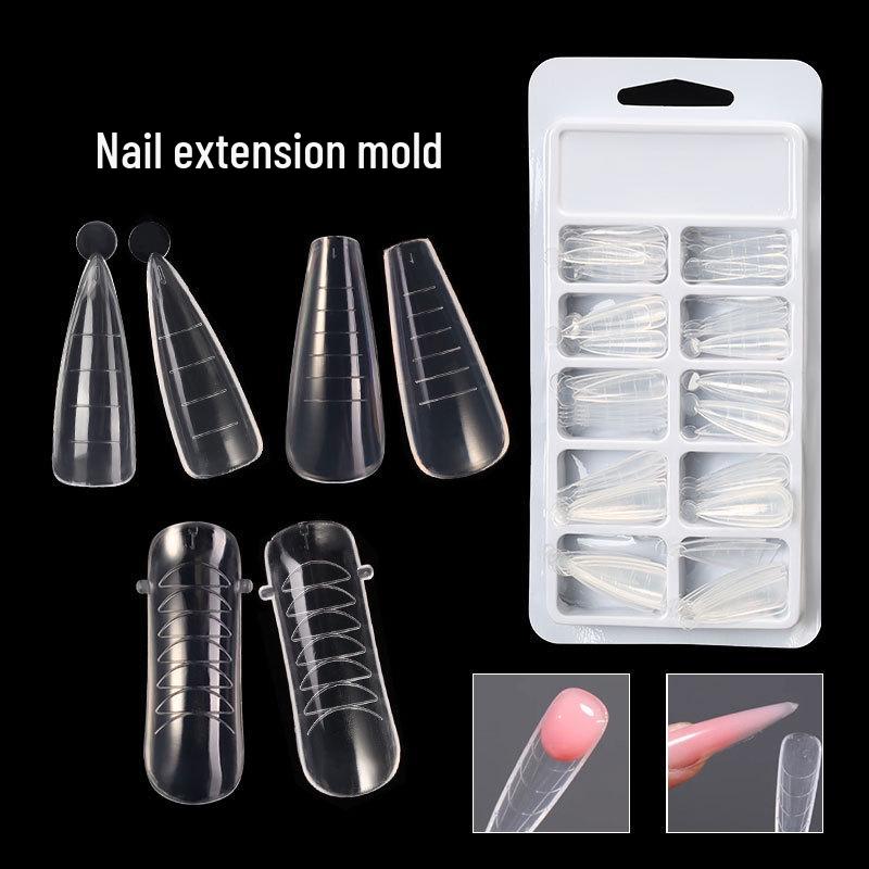 French & Transparent Nail Art Tips: Long Ballet Full-Cover and Half-Cover False Nail Tips
French & Transparent Nail Art Tips: Long Ballet Full-Cover and Half-Cover False Nail Tips