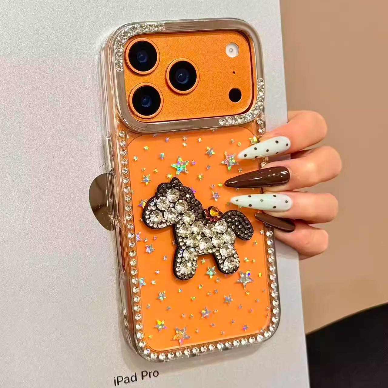 Premium gilt star three-dimensional diamond-encrusted pony suitable For iPhone11 Pro 17promax mobile women s 14pm all-inclusive protective case iP 17
Premium gilt star three-dimensional diamond-encrusted pony suitable For iPhone11 Pro 17promax mobile women s 14pm all-inclusive protective case iP 17