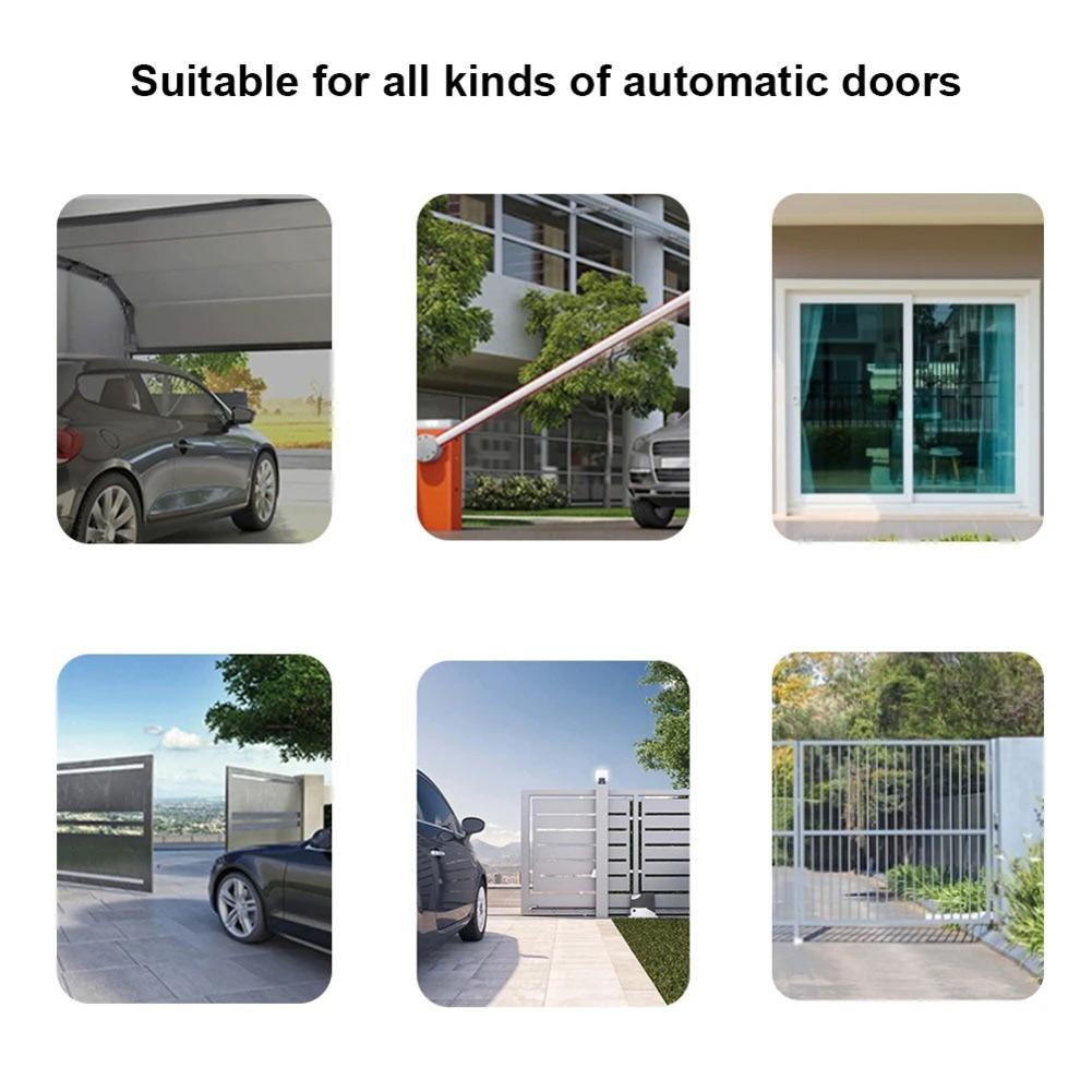 Garage Door Receiver Controller for Smart Life and Smart Apps with RF Remote Compatibility 280-915MHz 85-250V AC/DC China Mainland
Garage Door Receiver Controller for Smart Life and Smart Apps with RF Remote Compatibility 280-915MHz 85-250V AC/DC China Mainland