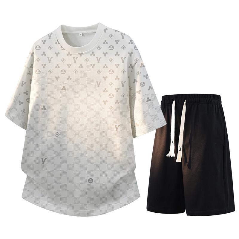 Short Sleeve T-shirt Men s Sports Suit Plus Size Men s Shorts XL білий
Short Sleeve T-shirt Men s Sports Suit Plus Size Men s Shorts XL білий