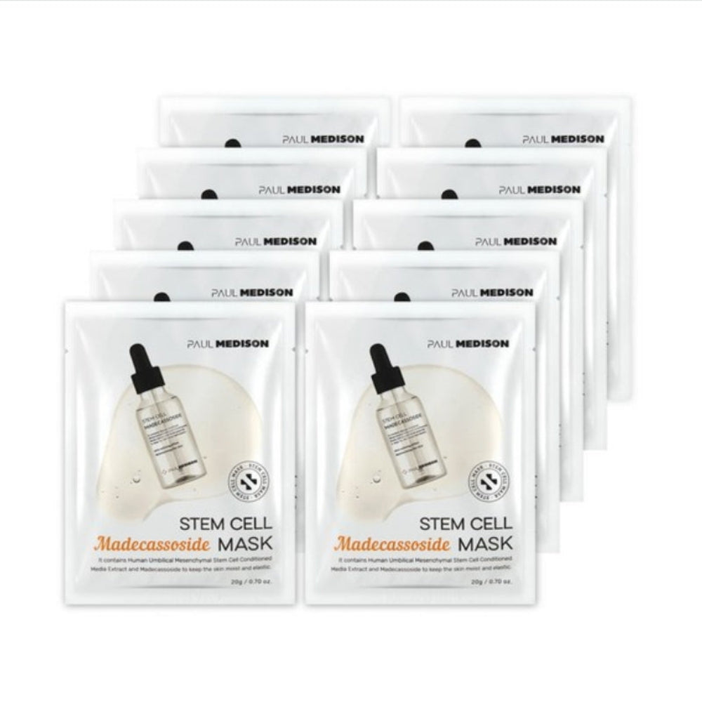 Paul Medison Маска с мадекассосидом и стволовыми клетками 20 г*10 шт./20 шт. 10ea
Paul Medison Маска с мадекассосидом и стволовыми клетками 20 г*10 шт./20 шт. 10ea