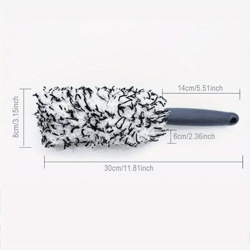 Two-Color Fiber Tire & Wheel Brush Cover for Car Cleaning
Two-Color Fiber Tire & Wheel Brush Cover for Car Cleaning