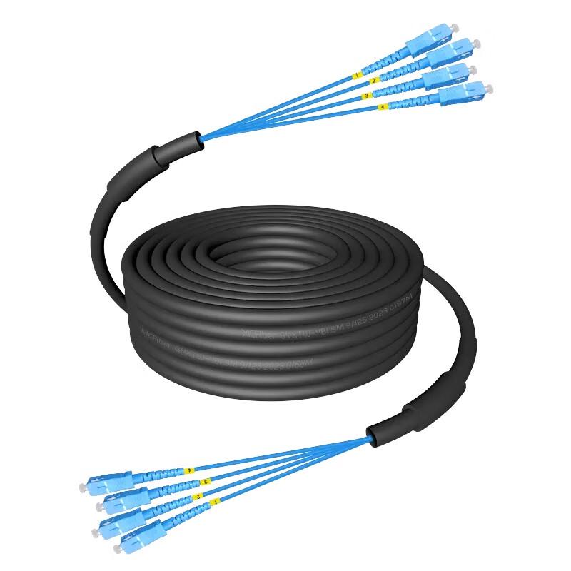 Hongji HJ-SHK Outdoor Single-Mode Armored Fiber Optic Patch Cable (SC-SC)
Hongji HJ-SHK Outdoor Single-Mode Armored Fiber Optic Patch Cable (SC-SC)