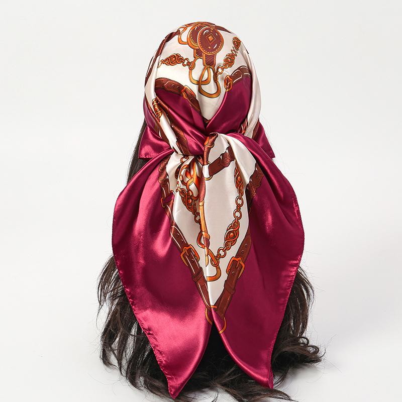 Luxury Leopard Print 90*90cm Square Women Silk Scarf Hijab Shawl Headscarf Smooth Soft Neck Tie Bandana Scarves Wrap 90x90cm
Luxury Leopard Print 90*90cm Square Women Silk Scarf Hijab Shawl Headscarf Smooth Soft Neck Tie Bandana Scarves Wrap 90x90cm