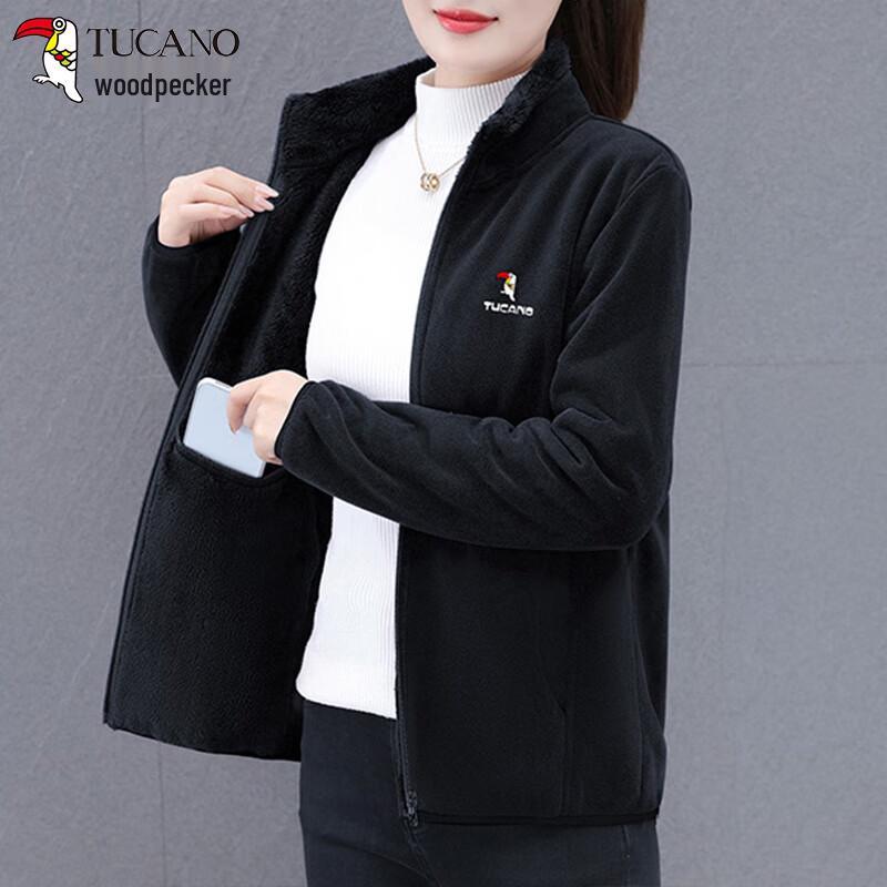 Woodpecker Women s Autumn/Winter Plush Fleece Lined Jacket 3XL
Woodpecker Women s Autumn/Winter Plush Fleece Lined Jacket 3XL