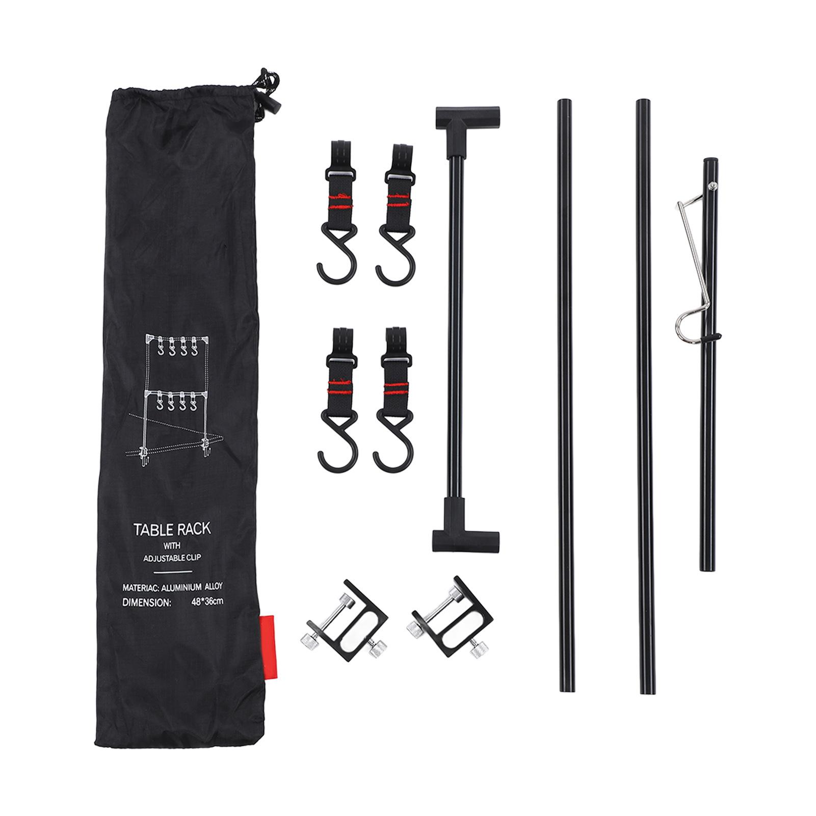 Folding Camping Shelf Desktop Storage Stand Rack Hanging Organizer with Light Hanger for Outdoor
Folding Camping Shelf Desktop Storage Stand Rack Hanging Organizer with Light Hanger for Outdoor