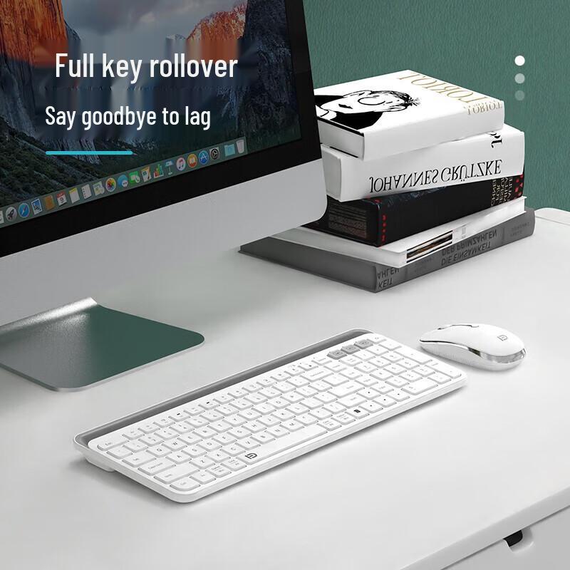 Fude K912T Wireless Bluetooth Tri-Mode Keyboard with Tablet Stand
Fude K912T Wireless Bluetooth Tri-Mode Keyboard with Tablet Stand