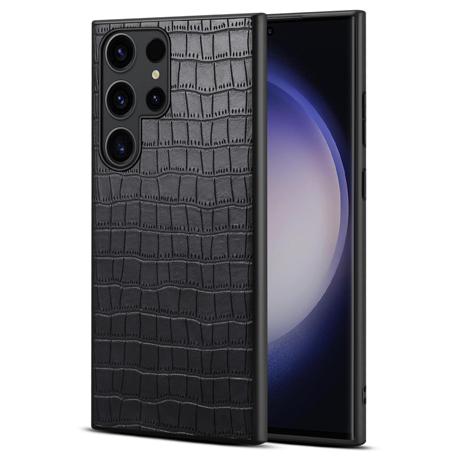 Для Samsung Galaxy S24 Ultra чехол PU+PC+TPU крокодил текстурированный чехол для смартфона Black
Для Samsung Galaxy S24 Ultra чехол PU+PC+TPU крокодил текстурированный чехол для смартфона Black