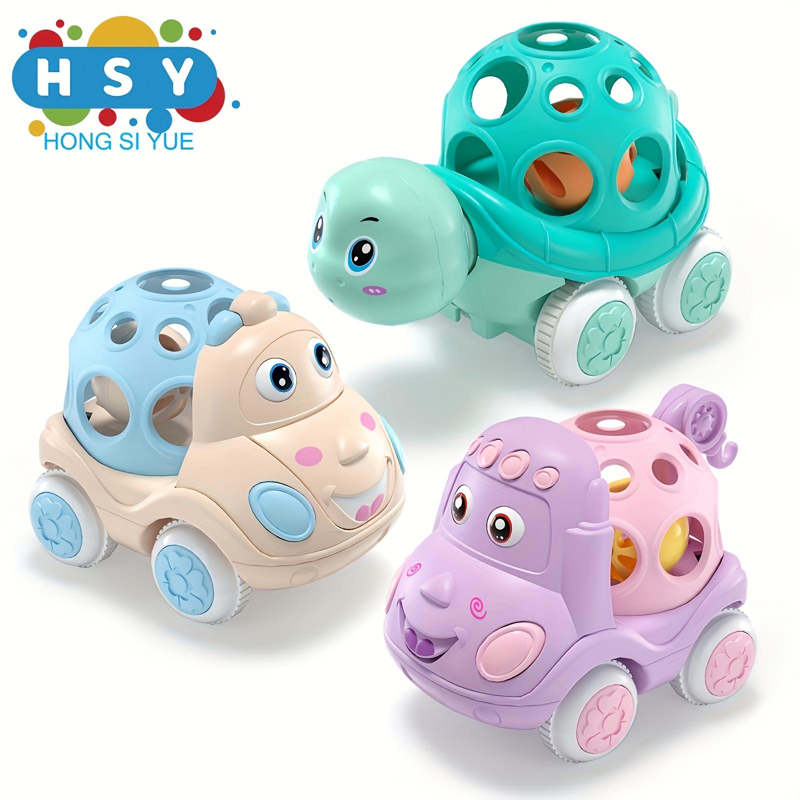 Baby Stroller Toy with Rattle and Rolling Car,Educational Push and Play Truck, Durable Plastic, Uncharged, No Battery, Ideal Gift for Christmas 3pcs colorful cars
Baby Stroller Toy with Rattle and Rolling Car,Educational Push and Play Truck, Durable Plastic, Uncharged, No Battery, Ideal Gift for Christmas 3pcs colorful cars