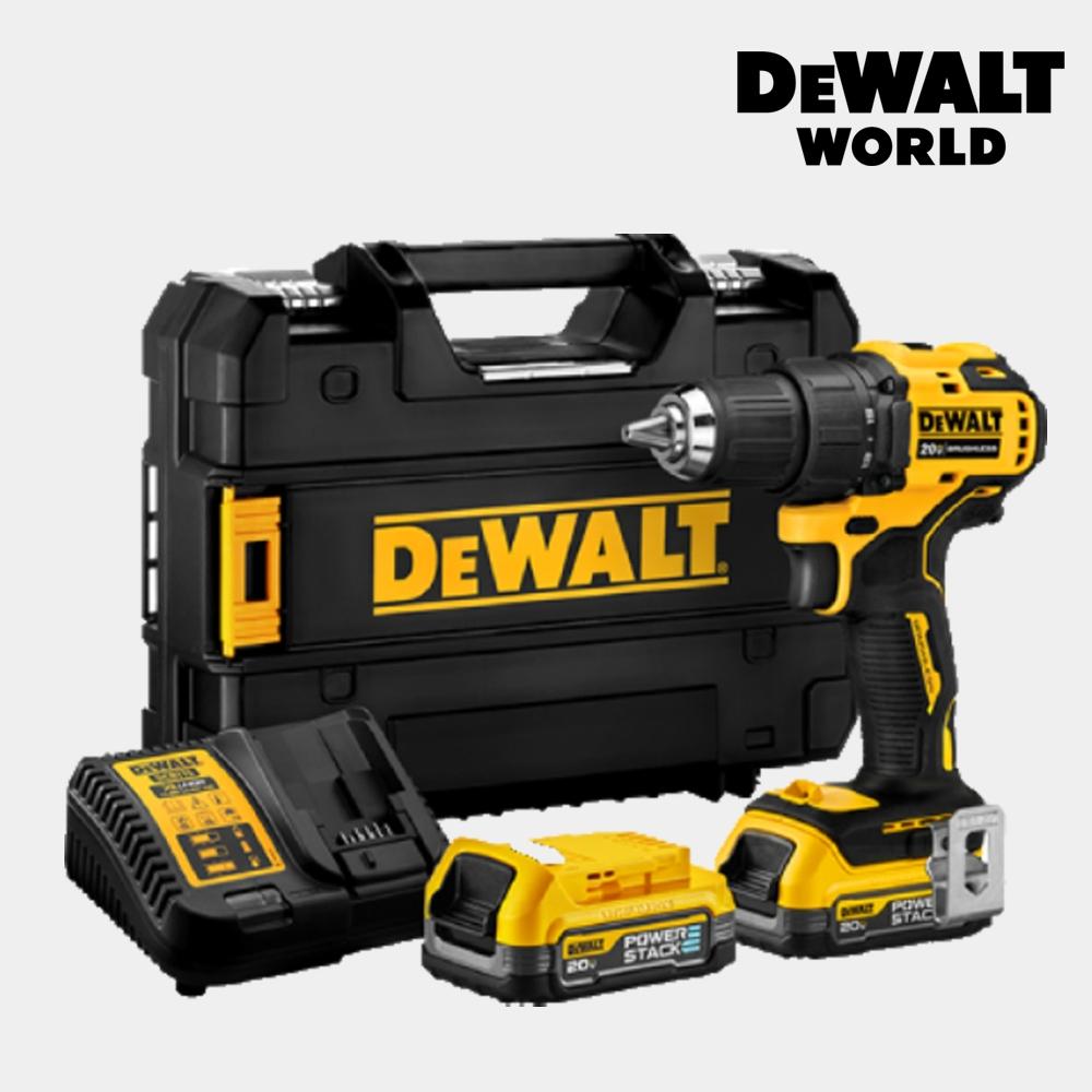 Аккумуляторная дрель DEWALT POWERSTACK 20 В MAX POWERSTACK DCD708E2T 
Аккумуляторная дрель DEWALT POWERSTACK 20 В MAX POWERSTACK DCD708E2T