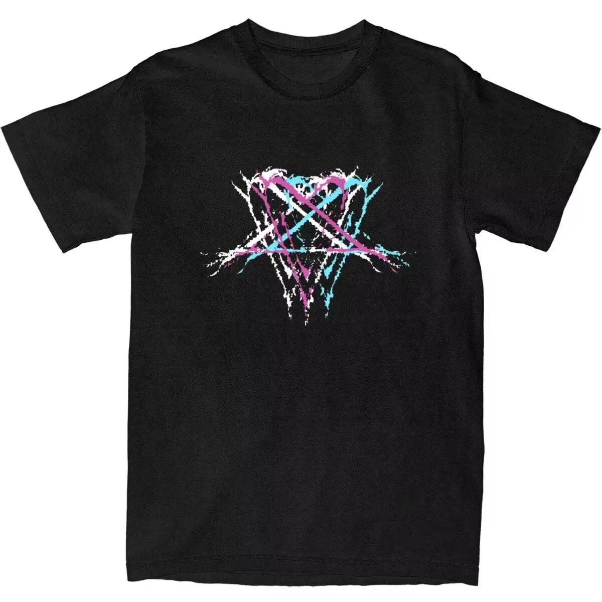 Чоловіча футболка Ville Valo Heartagram Love Metal Літня вулична бавовняна футболка Модна вільна футболка з коротким рукавом M
Чоловіча футболка Ville Valo Heartagram Love Metal Літня вулична бавовняна футболка Модна вільна футболка з коротким рукавом M