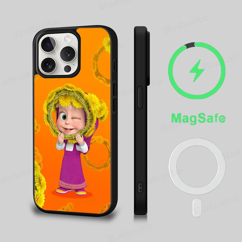 Girl And The Bear Phone Case Magesafe Magnetic Wireless Charge Case For iPhone 16 11 12 13 14 15 Pro Max Plus Mini iPhone 13Pro Max
Girl And The Bear Phone Case Magesafe Magnetic Wireless Charge Case For iPhone 16 11 12 13 14 15 Pro Max Plus Mini iPhone 13Pro Max