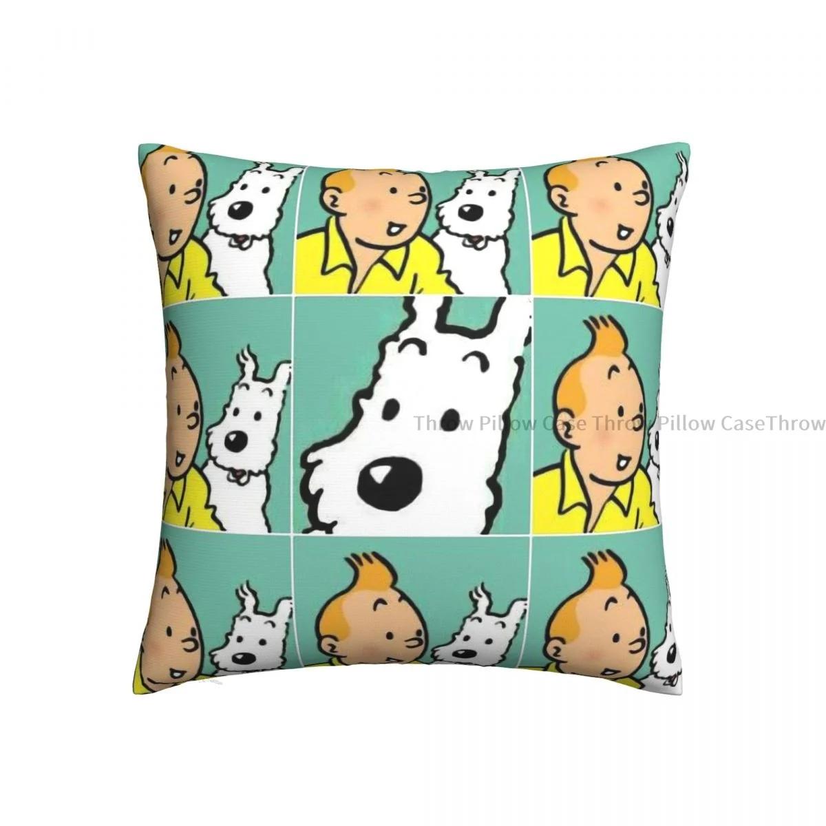 Подушка Dog Cojines Throw Чехол Adventures of TinT Подушка Home Sofa Chair Print Декоративная Coussin 40x40cm
Подушка Dog Cojines Throw Чехол Adventures of TinT Подушка Home Sofa Chair Print Декоративная Coussin 40x40cm