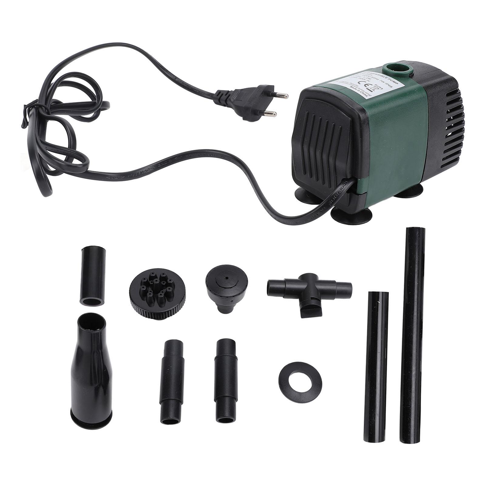 Водяний насос із занурювальним фонтаном, невеликий зовнішній IP68, захист 7 Вт, 500 л/год для ставка з акваріумними рибками
Водяний насос із занурювальним фонтаном, невеликий зовнішній IP68, захист 7 Вт, 500 л/год для ставка з акваріумними рибками