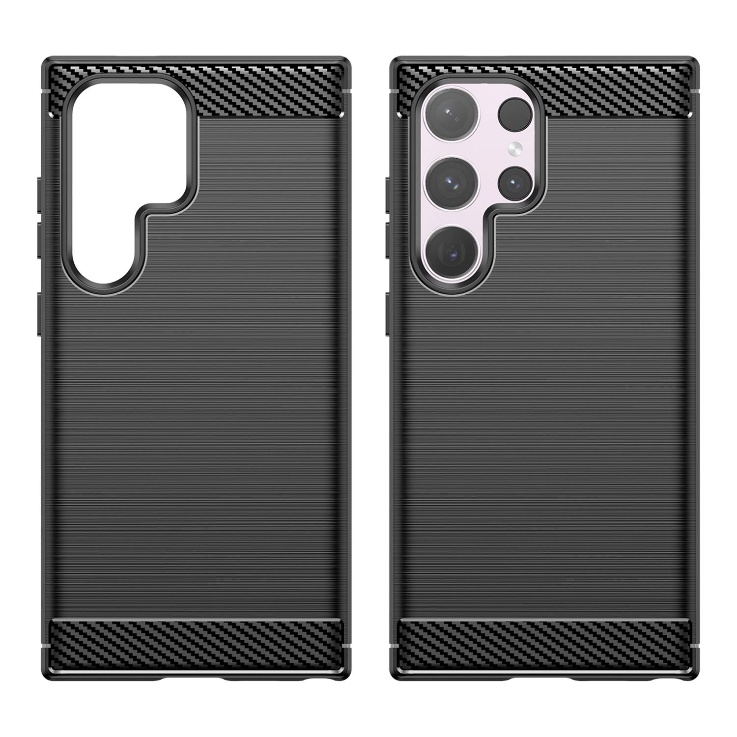 For Samsung Galaxy S24 Ultra Case TPU Carbon Fiber Texture Shell Anti-Scratch Cell Phone Cover Blue
For Samsung Galaxy S24 Ultra Case TPU Carbon Fiber Texture Shell Anti-Scratch Cell Phone Cover Blue