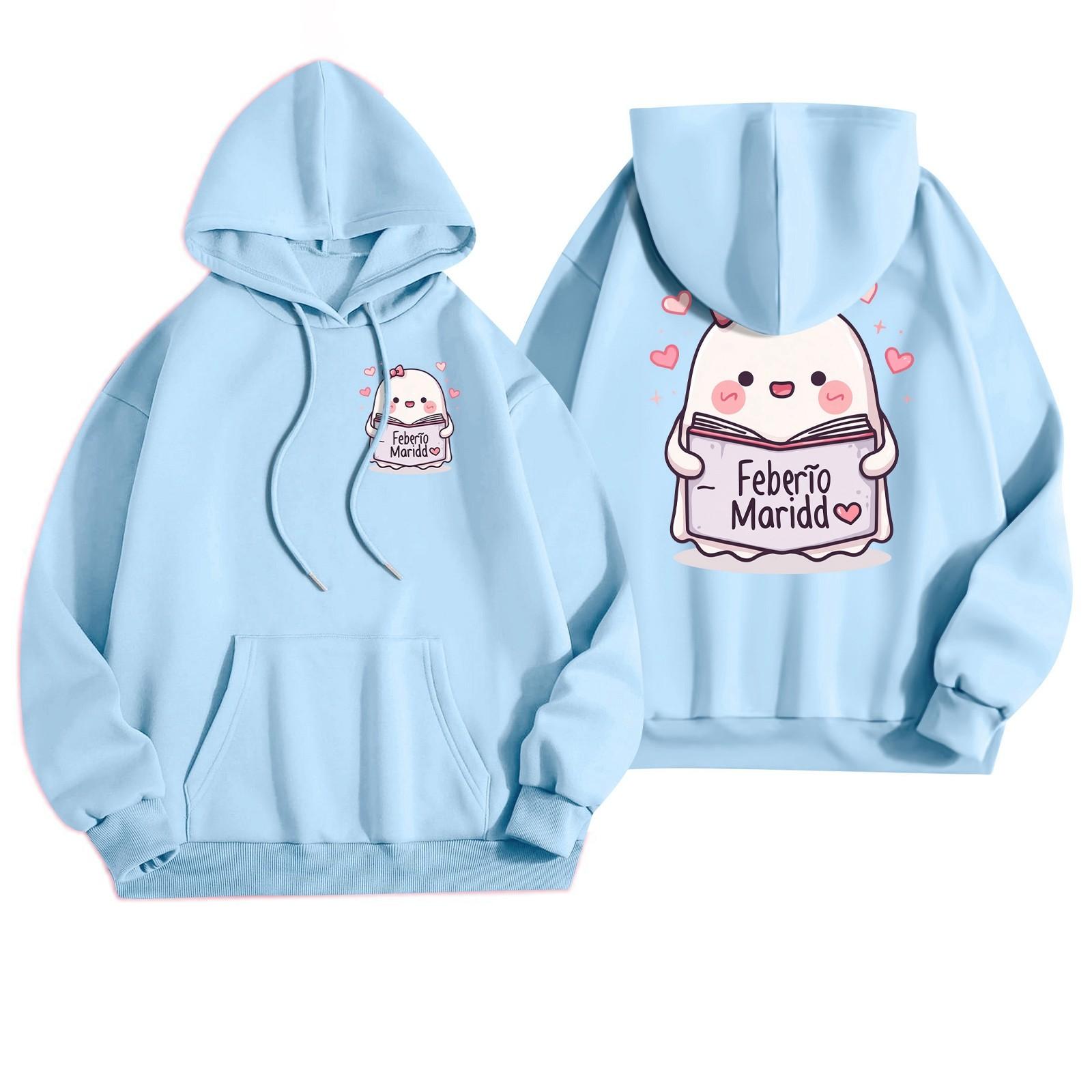 Women s Casual Fashion Halloween Printed Leisure Hooded Sweatshirt With Pockets M
Women s Casual Fashion Halloween Printed Leisure Hooded Sweatshirt With Pockets M