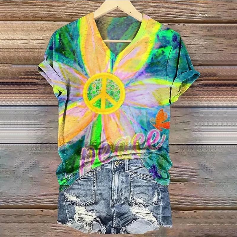Fashionable Women s V-neck Casual Short Sleeved T-shirt,Rretro Sports Style Casual Sportswear 5XL
Fashionable Women s V-neck Casual Short Sleeved T-shirt,Rretro Sports Style Casual Sportswear 5XL
