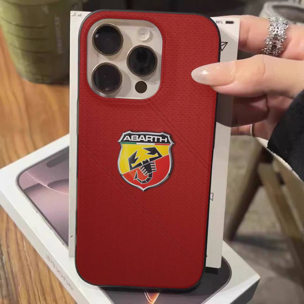 ABARTH Italy Car Phone Case For IPhone 16 15 17 Pro 11 12 13 14 Pro Max Plus Soft Ripple Silicone Cover Shell iPhone 16pro max
ABARTH Italy Car Phone Case For IPhone 16 15 17 Pro 11 12 13 14 Pro Max Plus Soft Ripple Silicone Cover Shell iPhone 16pro max
