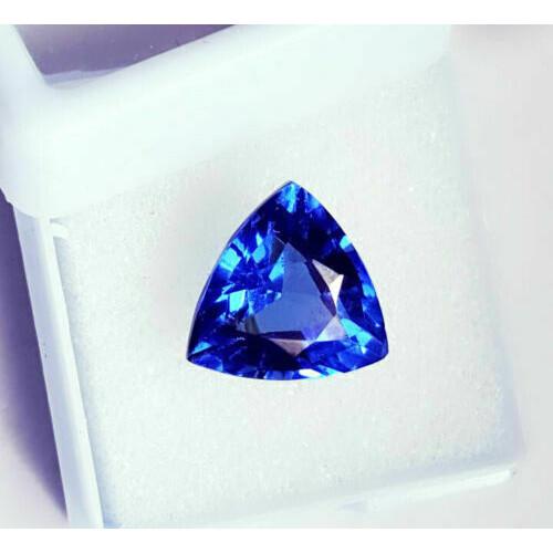 NATURAL Ceylon Blue Sapphire 8.45 Ct CERTIFIED Trillion Cut Loose Gemstone 10.1 mm Approx. синій
NATURAL Ceylon Blue Sapphire 8.45 Ct CERTIFIED Trillion Cut Loose Gemstone 10.1 mm Approx. синій
