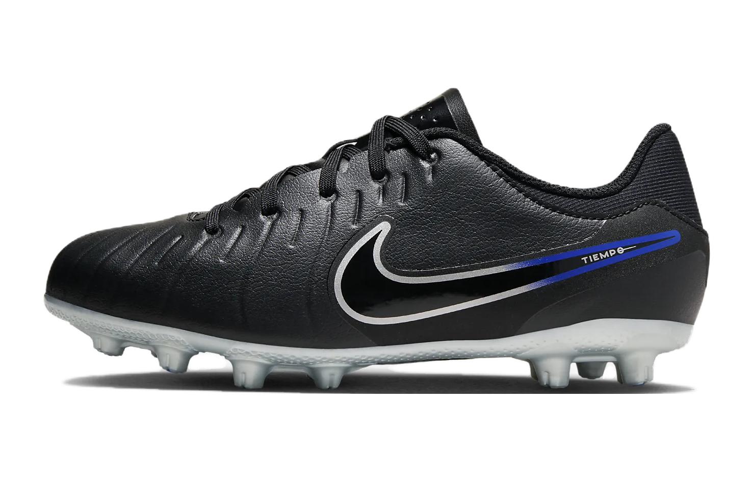 Nike Tiempo Legend 10 Hard Ground Slip Resistant Abrasion Resistant Cushioning Low top Kids Soccer Shoes Black Blue DV4349-040 35.5
Nike Tiempo Legend 10 Hard Ground Slip Resistant Abrasion Resistant Cushioning Low top Kids Soccer Shoes Black Blue DV4349-040 35.5