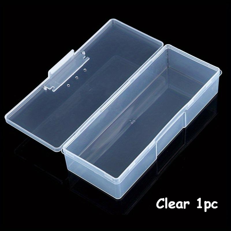 Clear Plastic Nail Tool and Cosmetic Organizer Box, Countertop, Lightweight Storage Solution for Manicure Supplies
Clear Plastic Nail Tool and Cosmetic Organizer Box, Countertop, Lightweight Storage Solution for Manicure Supplies
