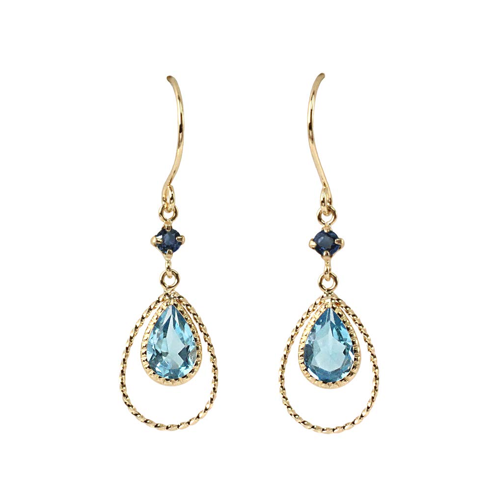 Barzaz Hook 18K Blue 18K Yellow Earrings, Gold, Topaz, Sapphire, K18, Gold, Women s синій
Barzaz Hook 18K Blue 18K Yellow Earrings, Gold, Topaz, Sapphire, K18, Gold, Women s синій