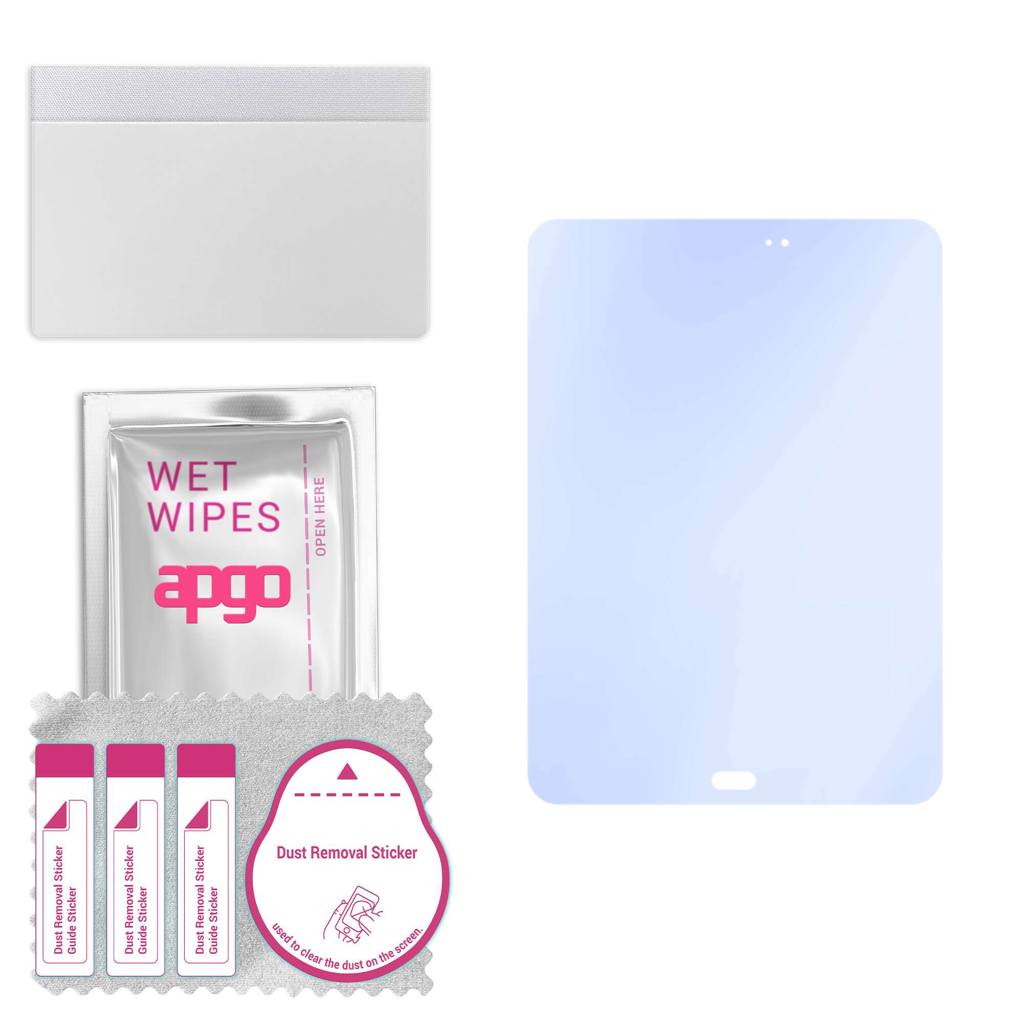 apgo Ultra-Clear 9H Hybrid protective glass compatible with Samsung Galaxy Tab S2 9.7, flexible nano glass, great replacement for tempered glass, scra
apgo Ultra-Clear 9H Hybrid protective glass compatible with Samsung Galaxy Tab S2 9.7, flexible nano glass, great replacement for tempered glass, scra