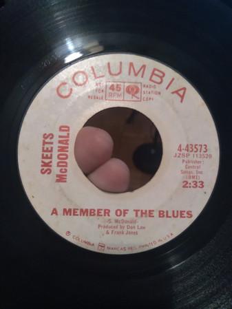 7inch Record SKEETS MCDONALD - A Member Of The Blues 443574 Columbia 1966 US Folk Used
7inch Record SKEETS MCDONALD - A Member Of The Blues 443574 Columbia 1966 US Folk Used