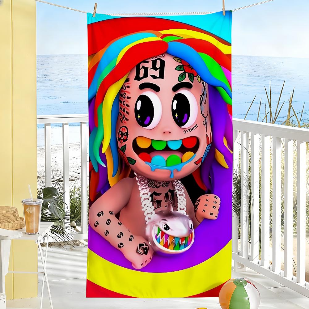 Rapper 6ix9ine Tattletales Towel Soft Pool Gift For Travel Gym Shower Camping Quick Dry Sports Large Beach Towels W40*H60(CM)
Rapper 6ix9ine Tattletales Towel Soft Pool Gift For Travel Gym Shower Camping Quick Dry Sports Large Beach Towels W40*H60(CM)
