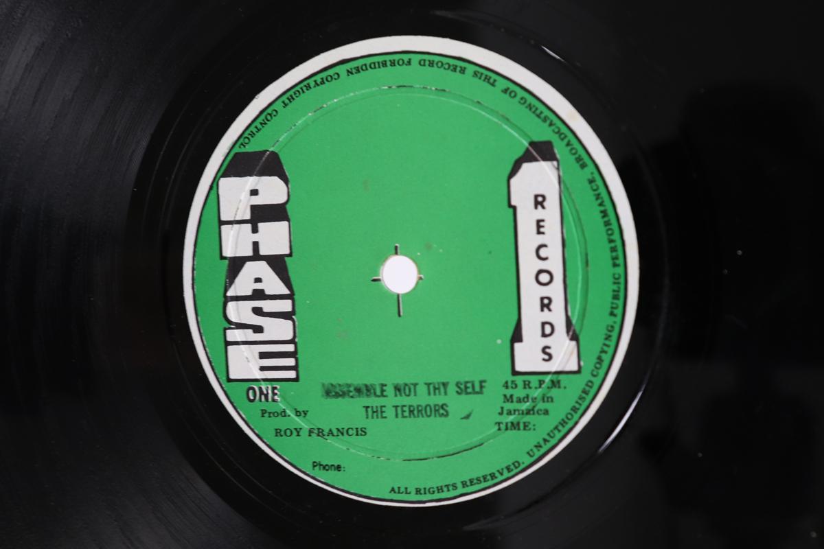 12inch Record TERRORS Assemble Not Thy Self Assemble No NONE PHASE ONE RECOR 1978 Jamaica Reggae Ska Dub Used
12inch Record TERRORS Assemble Not Thy Self Assemble No NONE PHASE ONE RECOR 1978 Jamaica Reggae Ska Dub Used