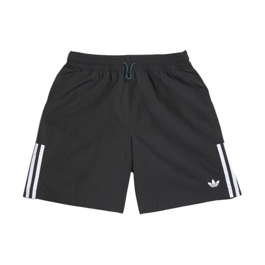 Adidas Originals Striped Elastic Straight Casual Shorts Unisex Shorts Black IU0071 S
Adidas Originals Striped Elastic Straight Casual Shorts Unisex Shorts Black IU0071 S