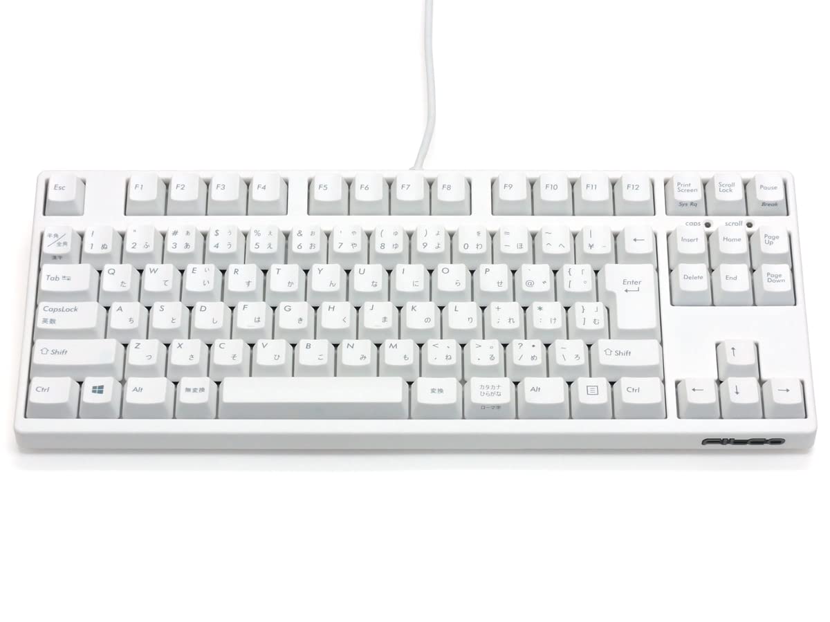 FILCO Majestouch2 HAKUA Tenkeyless Japanese Layout CHERRY MX Quiet Red Axis With Asagi Key Puller Matte White FKBN91MPS/JMW2-AKP
FILCO Majestouch2 HAKUA Tenkeyless Japanese Layout CHERRY MX Quiet Red Axis With Asagi Key Puller Matte White FKBN91MPS/JMW2-AKP