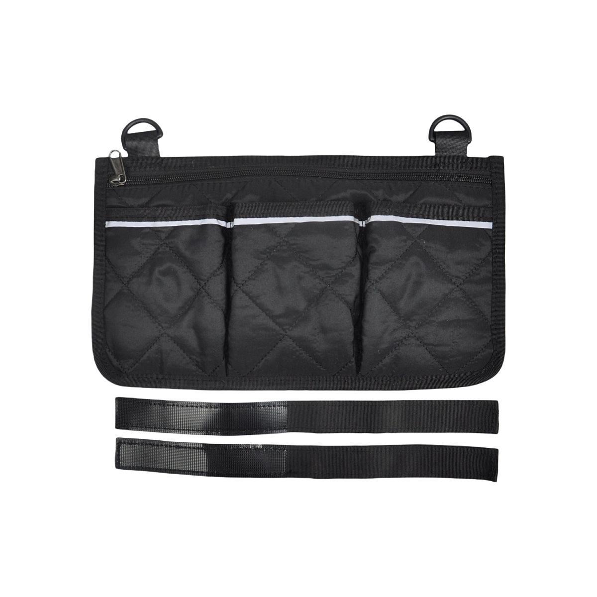 Сумка для хранения со светоотражающими полосками для детской коляски с боковой подвесной сумкой для подлокотника инвалидной коляски чёрный
Сумка для хранения со светоотражающими полосками для детской коляски с боковой подвесной сумкой для подлокотника инвалидной коляски чёрный