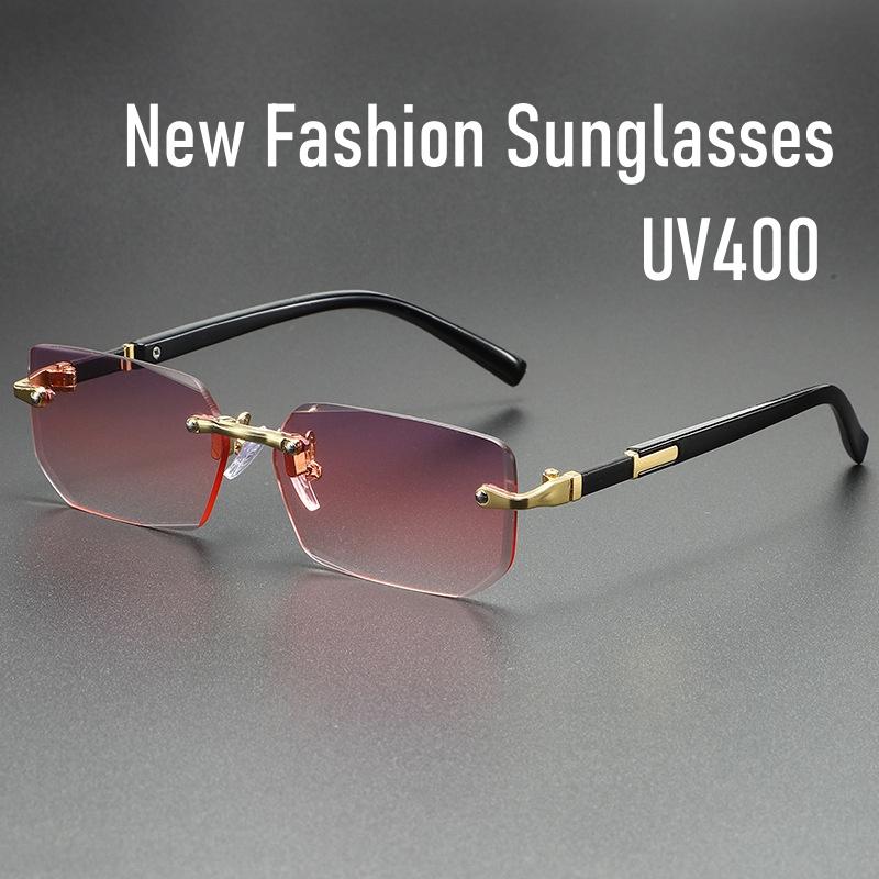 2025 Unisex Fashion UV400 Sunglasses Men Women Trendy Retro Rectangular Sun Glasses Eyewear Classic Ultralight Rimless Sunshades As Picture жовтий
2025 Unisex Fashion UV400 Sunglasses Men Women Trendy Retro Rectangular Sun Glasses Eyewear Classic Ultralight Rimless Sunshades As Picture жовтий