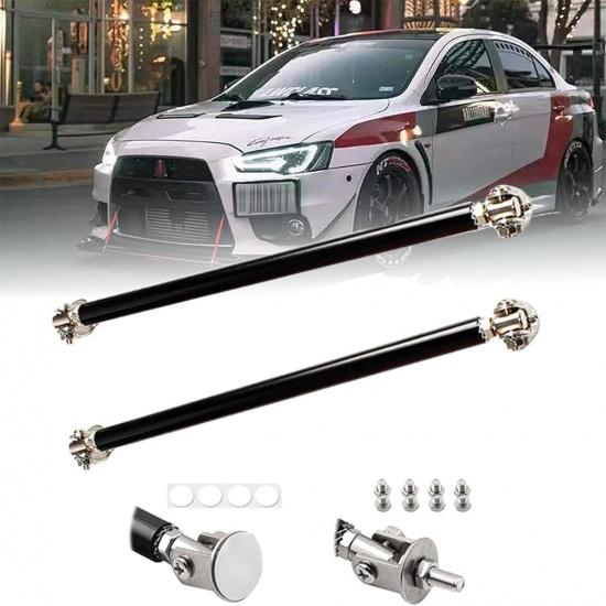 2PCS Front Bumper Lip Splitter Strut Rod Tie Bars Support Rod Adjustable Compatible with Most Vehicles 3 -8 (Red, 7.5CM/2.9 inch) 7.5CM/2.9 inch
2PCS Front Bumper Lip Splitter Strut Rod Tie Bars Support Rod Adjustable Compatible with Most Vehicles 3 -8 (Red, 7.5CM/2.9 inch) 7.5CM/2.9 inch