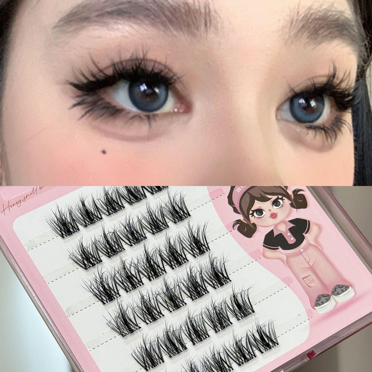 Натуральные накладные ресницы Sayuri Sweet Girl без клея — один пучок, прозрачная полоска, дизайн с маленьким белым цветком
Натуральные накладные ресницы Sayuri Sweet Girl без клея — один пучок, прозрачная полоска, дизайн с маленьким белым цветком