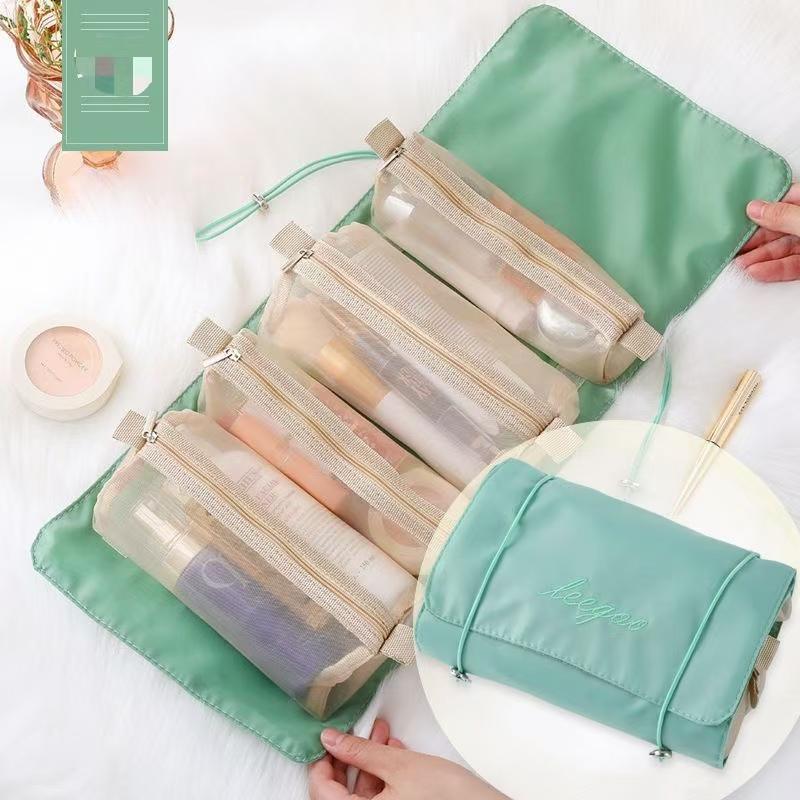 Detachable Four In One Makeup Bag, Multifunctional And Simple Travel Ladies Folding Travel Cosmetics Storage And Grooming Bag
Detachable Four In One Makeup Bag, Multifunctional And Simple Travel Ladies Folding Travel Cosmetics Storage And Grooming Bag