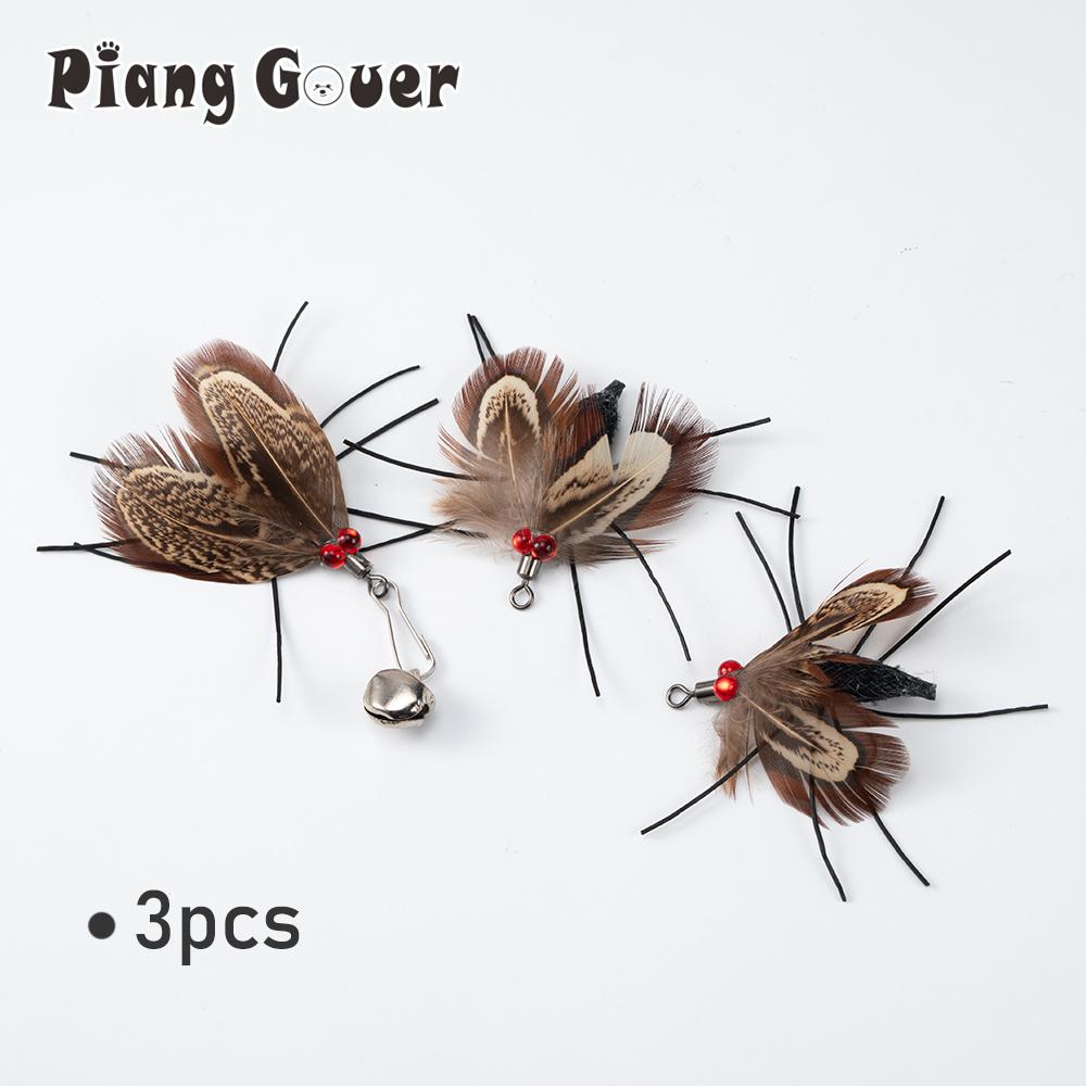 Exquisite Artificial Insects Cicada Cat Toy Teaser Stick for Changing Heads Feather Pet Toys Wand Accessories
Exquisite Artificial Insects Cicada Cat Toy Teaser Stick for Changing Heads Feather Pet Toys Wand Accessories