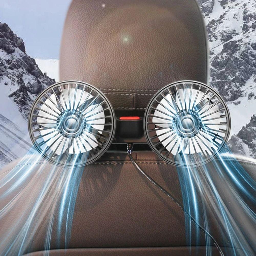 3-скоростной вентилятор на спинке автомобильного сиденья, черный USB-автомобильный вентилятор, охлаждающий вентилятор с двойной головкой, автомобильное заднее сиденье
3-скоростной вентилятор на спинке автомобильного сиденья, черный USB-автомобильный вентилятор, охлаждающий вентилятор с двойной головкой, автомобильное заднее сиденье