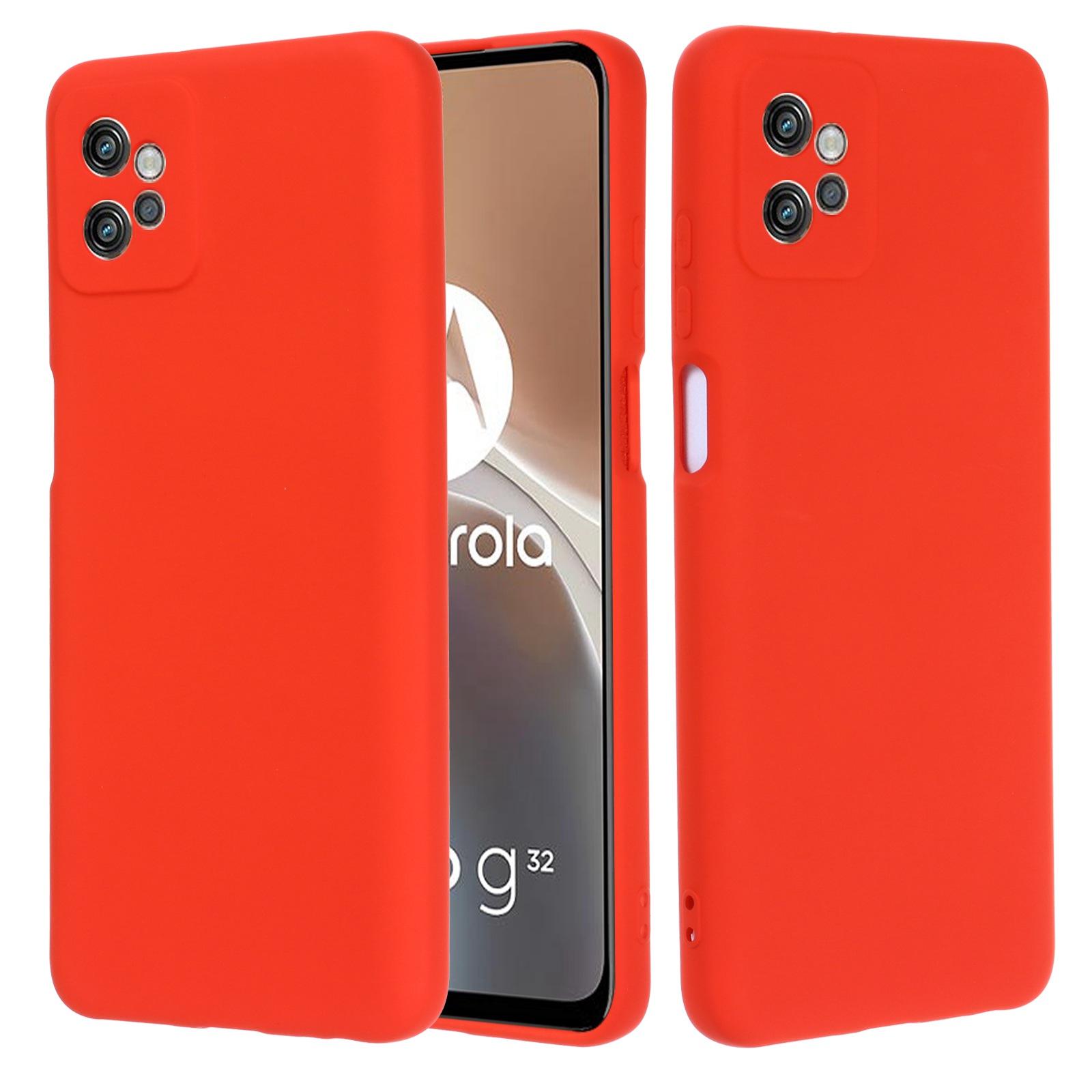 For Motorola Moto G32 4G Raised Bezel Protection Liquid Silicone Phone Case Inside Soft Microfiber Lining Phone Protective Shell Cover Red
For Motorola Moto G32 4G Raised Bezel Protection Liquid Silicone Phone Case Inside Soft Microfiber Lining Phone Protective Shell Cover Red