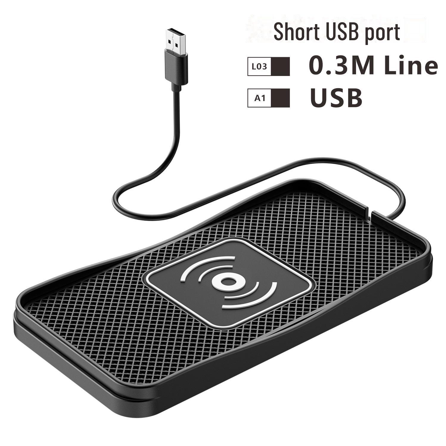 D3 Автомобільна панель для швидкого бездротового заряджання потужністю 20 Вт проти ковзання 0.3m short cable, USB port
D3 Автомобільна панель для швидкого бездротового заряджання потужністю 20 Вт проти ковзання 0.3m short cable, USB port