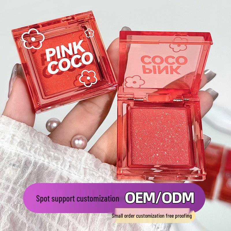 PINKCOCO Long-lasting Rosy Blush Rouge - Matte with Fine Shimmer, Non-Powdery Pinkish Finish.
PINKCOCO Long-lasting Rosy Blush Rouge - Matte with Fine Shimmer, Non-Powdery Pinkish Finish.