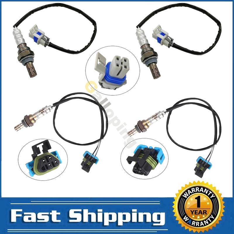 4pcs O2 Oxygen Sensor 1 2 for For GMC Sierra Chevy Silverado Suburban 1500 2500 3500 Yukon XL Hummer H2 6.0L Upstream Downstream
4pcs O2 Oxygen Sensor 1 2 for For GMC Sierra Chevy Silverado Suburban 1500 2500 3500 Yukon XL Hummer H2 6.0L Upstream Downstream